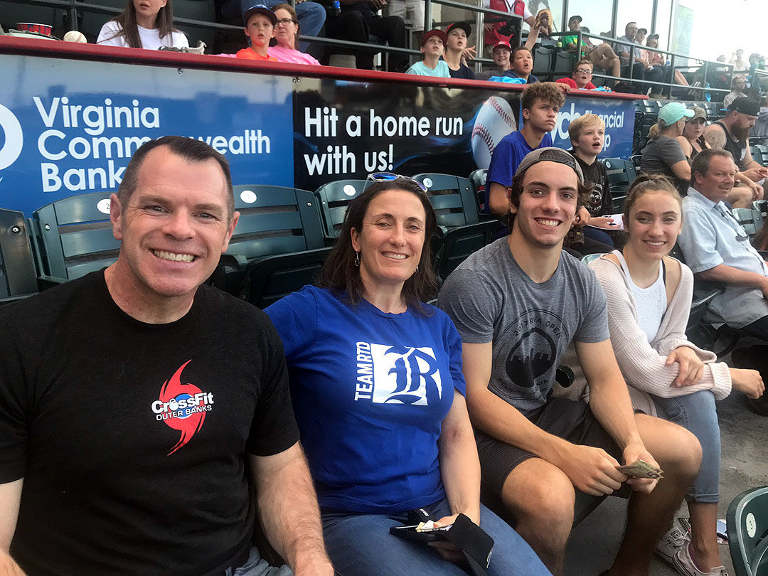 Shelly Goodman with her family